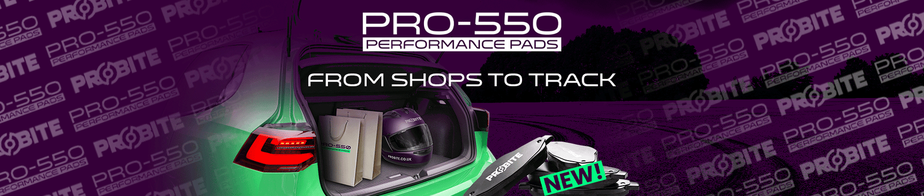 Introducing the PRO-550 Performance Pads