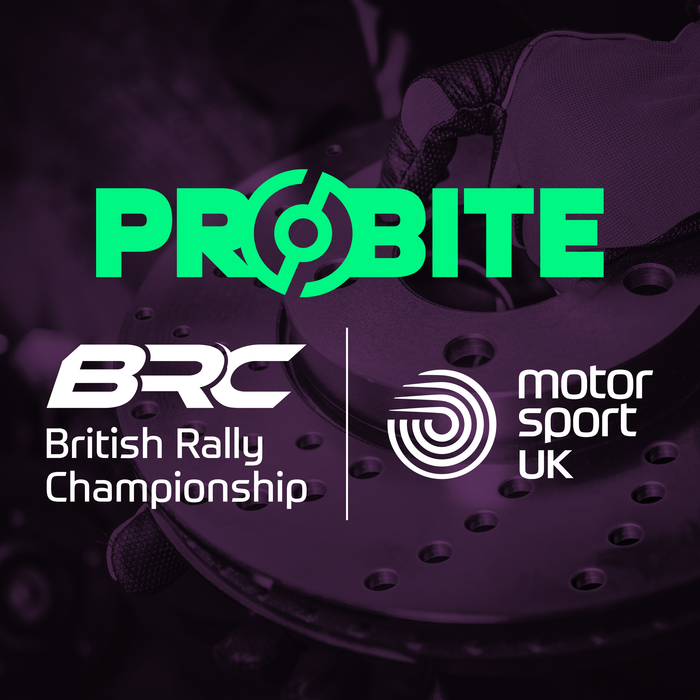 Probite - official partner to British Rally Championship 2023