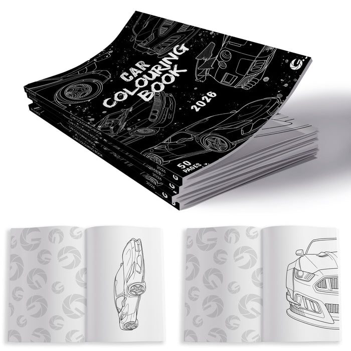 Automotive Colouring Book - 2026 Edition