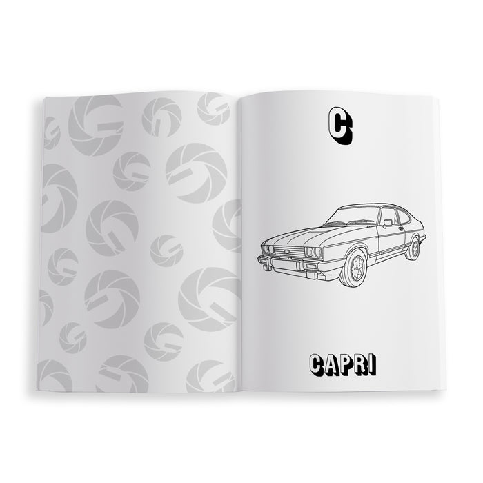 Automotive Colouring Book - Kids A-Z