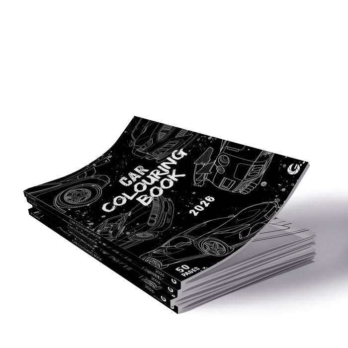 Automotive Colouring Book - 2026 Edition
