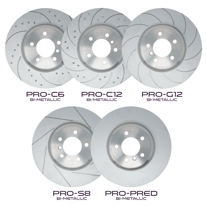 Probite Performance Discs | Front Left Discs | 348mm | Vented | Two Piece