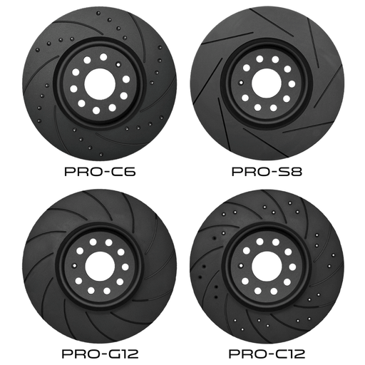 Probite Performance discs | Fronts | 315mm dia | Vented