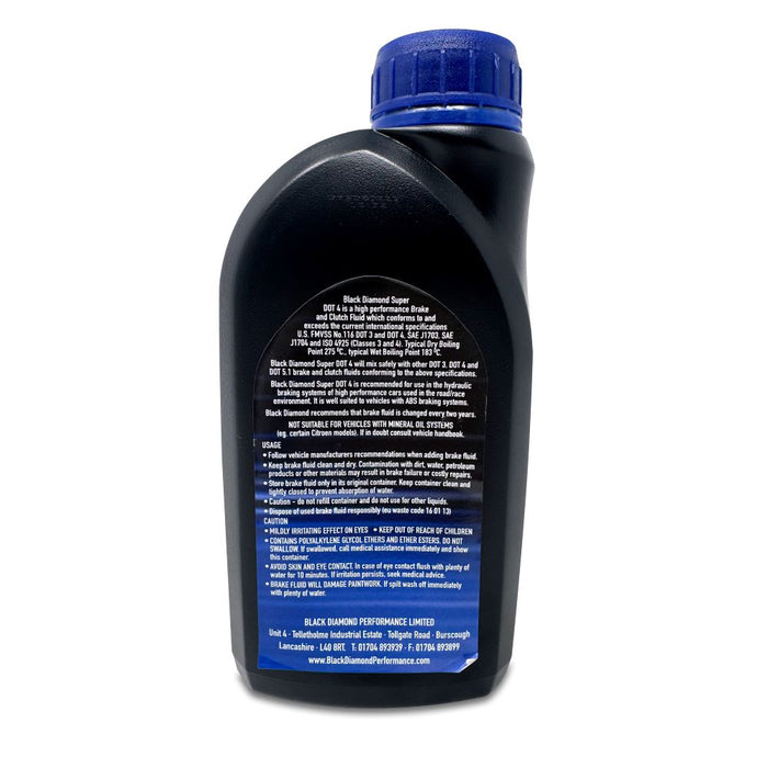 Black Diamond Super DOT 4 Brake Fluid - 500ml