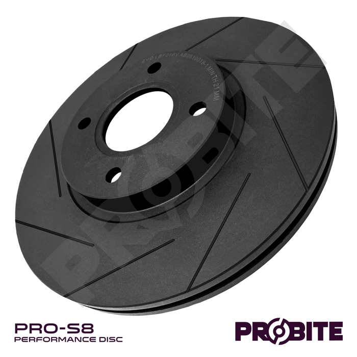 Performance discs | Fronts | 263mm dia | Vented