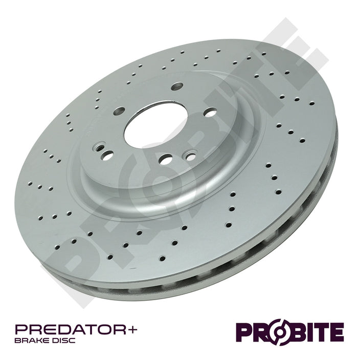 Predator+ | Front Discs | 330mm | Vented with Drilled Holes