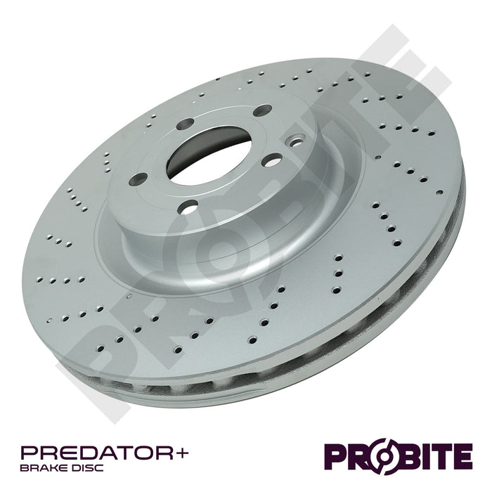 Predator+ | Front Discs | 344mm | Vented with Drilled Holes