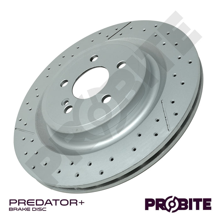 Predator+ | Rear Discs | 330mm | Vented with Grooves and Drilled