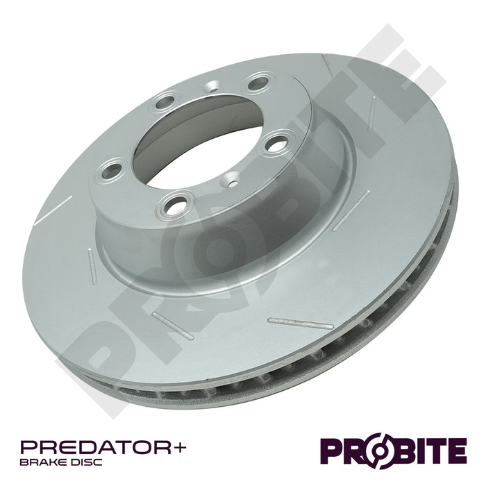 Predator+ | Rear Right | 330mm | Vented with Grooves