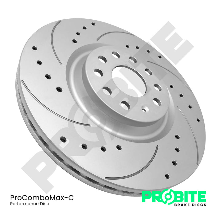 Performance discs | Fronts | 256mm dia | Vented