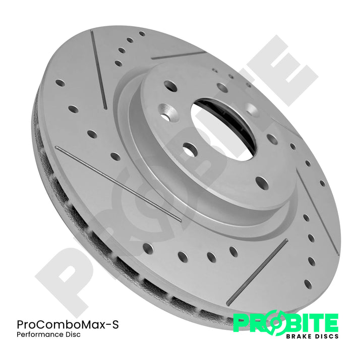 Performance discs | Fronts | 258mm dia | Externally Vented