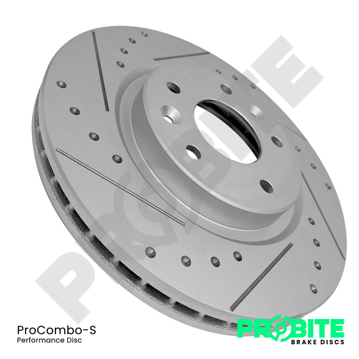 Performance discs | Fronts | 258mm dia | Internally Vented