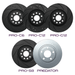 Probite Performance Discs | Front Left | 348mm | Vented