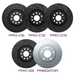 Probite Performance Discs | Rear Discs | 278mm | Solid