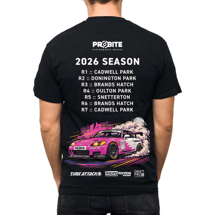 Probite × Time Attack / Racing Hondas - 2026 Season T‑Shirt